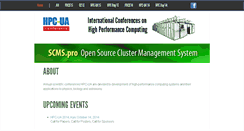 Desktop Screenshot of hpc-ua.org